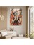 Mannerism Cam Tablosu - Ifadeci Desenler - Mannerism Modern Sanat Ev Dekorasyonu Cam Tablo 2