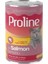 Proline Sos Içinde Et Parçacıklı Somonlu Yetişkin Konserve Kedi Maması 400 gr 1