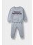 Erkek Bebek 2'li Takım Baskılı Sweatshirt Eşofman Altı E8985A525AU 1