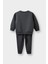 Erkek Bebek 2'li Takım Baskılı Sweatshirt Eşofman Altı E8994A525AU 4
