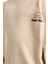 Kız Çocuk Oversize Geniş Kalıp Bisiklet Yaka Baskılı Sweatshirt E6755A825AU 5