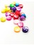 90 Adet 10 mm Polimer Kil Fimo Boncuk Takı Bileklik + 5 Metre Misina Hediye - Yin Yang - Yin Yang - Limon 3