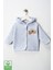 Unisex Bebek Little Bear Baskılı Pamuklu 6-9-12-18 Ay Kapitone Bebek Hırka 1