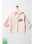 Unisex Bebek Little Bear Baskılı Pamuklu 6-9-12-18 Ay Kapitone Bebek Hırka 1