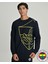 S.k. 25/26 Sezon Tribün All Over Baskı Logolu Erkek Sweatshirt 1