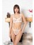 Dantel Detaylı Transparan Balconette Sütyen & Tanga Külot Takımı 3