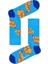 Eğlenceli Fun Dad Desenli Mavi Soket Çorap 36-40 Beden 1