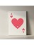 Minimalist Pembe Kalp Ası Tablosu 2