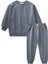 Basıc Sweatshirt Takım 3-8 Yaş Gri 1
