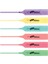 Fosforlu Highlighter Pastel Renkler 6'lı Kalem Seti (SH712P) 1