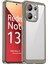 Xiaomi Redmi Note 13 4g Için Şeffaf Pc Arka Tpu Tampon Telefon Kılıfı - Gri (Yurt Dışından) 1