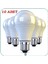LED Ampul 10W 6400K E27 Beyaz Işık 10'lu Ekonomik Paket Enerji Tasarrufu Sağlayan 4