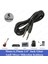 Mono 6.3mm 1/4" Jack Gitar Amfi Enstrüman Kablosu - 5 Metre 6