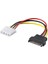 15 Pin Sata Erkek To 4 Pin Molex Ide Dişi Çevirici Kablo Sata - Ide Güç Kablosu 1