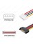 15 Pin Sata Erkek To 4 Pin Molex Ide Dişi Çevirici Kablo Sata - Ide Güç Kablosu 4