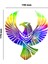 Kartal Hologram Sticker – Işık Vurunca Renk Değiştirir – Modifiye Dekarasyon Sticker Araç,kask, Cam Uyumlu,düz ve Prüzsüz Yüzeyler 1