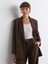 60767 Blazer Ceket-Koyu Kahve 3