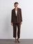 60767 Blazer Ceket-Koyu Kahve 5