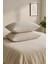 4 Katlı Müslin Vizon Renk 50X70 Cm. %100 Pamuklu 2 Adet Yastık Kılıfı 2