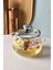 Roy Silver 1200 ml Borosilikat Cam Tencere 1