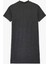 Slim Fit Kısa Kollu Dik Yaka Mini Triko Elbise 2
