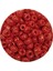 Dökme Cam Kum Boncuk Büyük Boy (6/0) 4 mm - 20 Gram - Koyu Kırmızı - BNC074 2