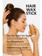 Stick Wax 75 gr Güçlü Tutuş Parlak Görünüm Doğal Balmumu ve Yağ İçerikli Normal Saçlar 2