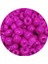 Dökme Cam Kum Boncuk Büyük Boy (6/0) 4 mm - 20 Gram - Fuşya - BNC099 2