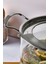 Logan Silver Kapaklı 5,5 L Cam Tencere 20X20 cm 3