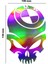 Bmw Kurukafa Hologram Sticker – Işık Vurunca Renk Değiştirir – Modifiye Dekarasyon Sticker Araç,kask, Cam Uyumlu,düz ve Prüzsüz Yüzeyler 1