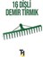 Tırmık Demir 16 Dişli 1