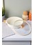Cookwood Beige Indüksiyon Tabanlı Ahşap Kulplu Kapaklı Seramik Basık Tencere 24 cm 4