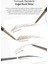 Doğal Görünüm Sunan Ultra Ince Uçlu Çift Taraflı Kaş Kalemi Clıo Kill Brow Slim Brow (04 Cool Gray) 3