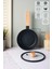 Cookwood Black Indüksiyon Tabanlı Ahşap Saplı Kapaklı Seramik Tencere 18 cm 2