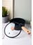 Cookwood Black Indüksiyon Tabanlı Ahşap Saplı Kapaklı Seramik Tencere 20 cm 4