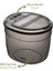 4'lü 8 Litre Büyük Boy Plastik Saklama Kabı – Antrasit Kapak ve Gövde 4