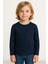 Unisex Çocuk Bisiklet Yaka Uzun Kollu Okul Badi M00748 1