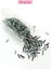 Uzun Boru Kesme Boncuk Çap 2mm Uzunluk 10 mm - 60 Gram - Siyah Beyaz - BNC290 1