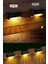 8 Adet Solar LED Güneş Enerjili Köşebent LED Merdiven Veranda Aydınlatma Bahçe Aydınlatma 8