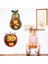 Mylamp Elma 38X34/44 Cm. Doğal Rattan Ayna 2