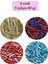 Uzun Boru Kesme Boncuk Çap 2mm Uzunluk 10 mm - 4 Renk - Toplam 80 Gram - BNC429 1