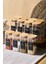 Gildo 12'li Bambu Kapak Borosilikat Cam Baharatlık 400 ml 13X6 cm 30 Adet Etiket Hediyeli 2