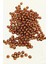 Yuvarlak Boncuk Içten Boncuklu Bileklik Çanta Boncuğu 8 mm 50 gr Kahverengi - BNC469 1