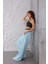 Kadın Turkuaz Oversize Eşofman Altı Msc 409ALT 5