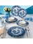 Vintage Blue 24 Parça Yemek Takımı 1