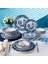 Vintage Blue 24 Parça Yemek Takımı 3