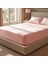 Soho 200 Tc Pamuk Perkal King Size Çarşaf Pembe 1