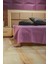 Premium %100 Pamuk Çift Kişilik Yazlık Pike, Yatak Örtüsü,terletmez Kumaş(Mor Renk) (240X200CM) 6