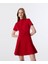 Pileli Dik Yaka Elbise TW6250002153034 2