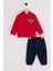 Erkek Bebek 3'lü Takım Kırmızı 3